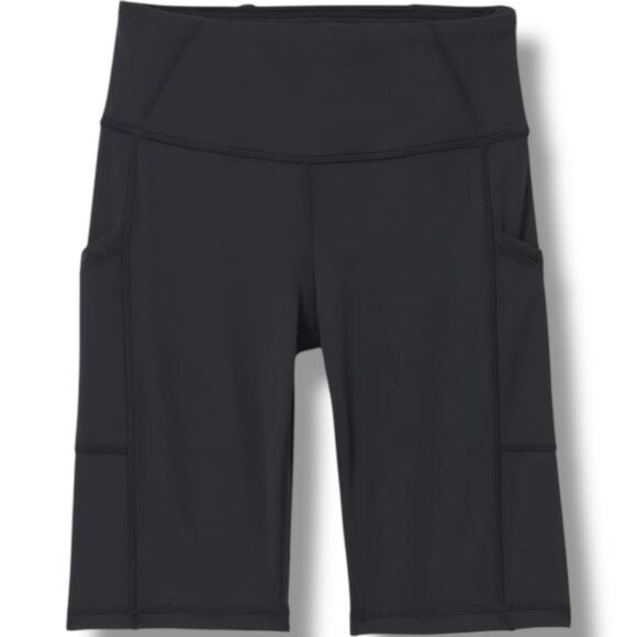 NWT - prAna Electa Short II 10”‎ Women’s Size Extra Small  XS Black Bike Shorts - Picture 1 of 9